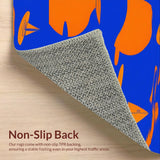 Playful Bright Tiled Composition(Blue)