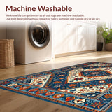 Classic Textured Medallion Design(Blue)