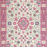 Stylish Retro Floral Composition(White)