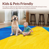 Machine Vibrant Dining Room Area(Blue)