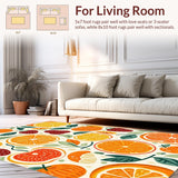 Charming Fruit Themed Accent(Orange)