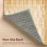 Boho Chic Area Rug Earthy Tone Carpet(Beige)