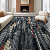 Modern Geometric Black(Black)