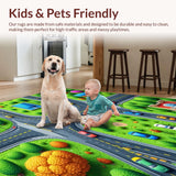 Highway Design Kids Imaginative Play(Green)