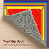 Whimsical Colorful Tapestry Design(Red)