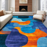 Vibrant Abstract Expressionist Palette(Blue)