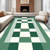 Modern Chic Checkerboard Aesthetic(Green)