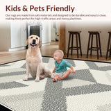 Contemporary Monochrome Lattice Design(Gray)