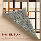 Modern Geometric Area Neutral Low Pile(Beige)
