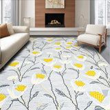 Modern Minimalist Floral Touch(Gray)