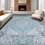Contemporary Distressed Tiled Aesthetic(Blue)