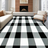Sophisticated Black White Geometric Appeal(Black)
