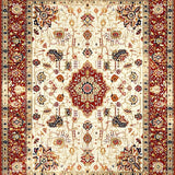 Artful Colorful Medallion Style(Beige)