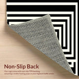 Elegant Geometric Patterned Accent(White)