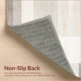 Floor Subtle Abstract Design Beige Grey Tones Large(Beige)