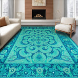 Eclectic Vibrant Artistic Design(Blue)