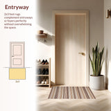 Trendy Textured Striped Elegance(Beige)