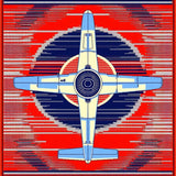 Vintage Propeller Aesthetic Theme(Red)