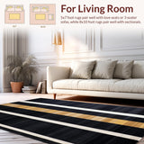 Luxurious Graphic Patterned Appeal(Black)