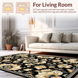 Contemporary Vintage Blossom Style(Black)