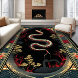 Artistic Serpent Inspired Design(Black)