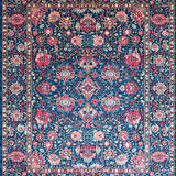 Eclectic Floral Blue Aesthetic(Blue)