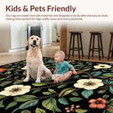 Maximalist Botanical Floral Fusion(Black)