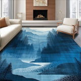 Modern Ethereal Landscape Art(Blue)