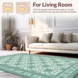 Vibrant Tiled Medallion(Green)