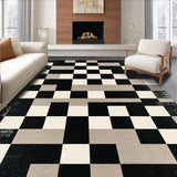 Elegant Monochrome Geometric Motif(Black)