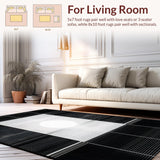 Rustic Earthy Cowhide Motif(Black)