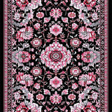 Charming Vintage Blossom Look(Black)