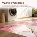 Trendy Abstract Pink Gold Vortex(Pink)