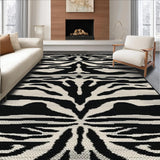 Stylish Modern Linear Zebra Elements(Black)