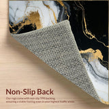 Minimalist Luxe Marble Effect(Black)