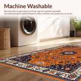 Elegant Floral Trellis Aesthetic(Orange)