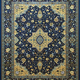 Artful Blue Tiled Elegance(Blue)
