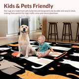 Rustic Earthy Cat Print(Black)