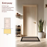 Contemporary Coffee and White Blend(Beige)