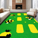 Modern Playful Insect Motif(Green)