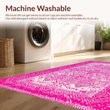 Vivid Cozy Textured Oasis(Pink)