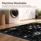 Elegant Minimalist Night Sky Theme(Black)