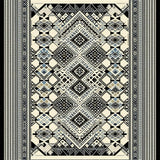 Elegant Geometric Diamond Texture(Black)