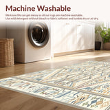 Artisan Tribal Medallion Area Showcasing Textured Layered Diamonds(Beige)