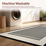 Modern Contrast Patterned Aesthetic(Beige)