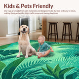 Chic Tropical Graphic Impression(Green)