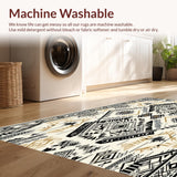 Artisan Woven Hallway Runner With Authentic Tribal Design Elements(Beige)