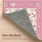 Charming Vintage Blooming Motif(Ivory)