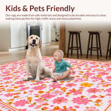 Artisanal Contemporary Floral Delight(Pink)