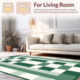 Modern Chic Checkerboard Aesthetic(Green)
